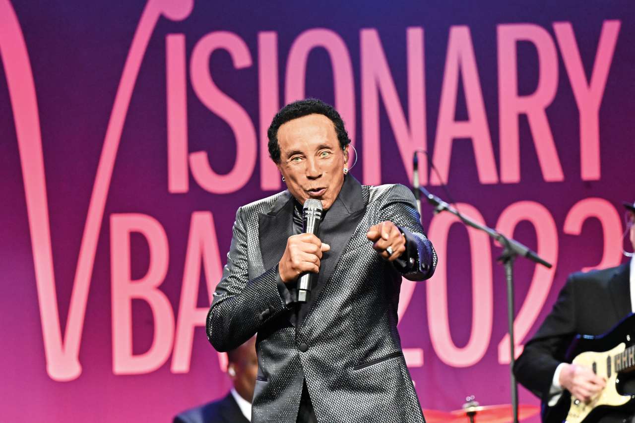 Motown legend Smokey Robinson.