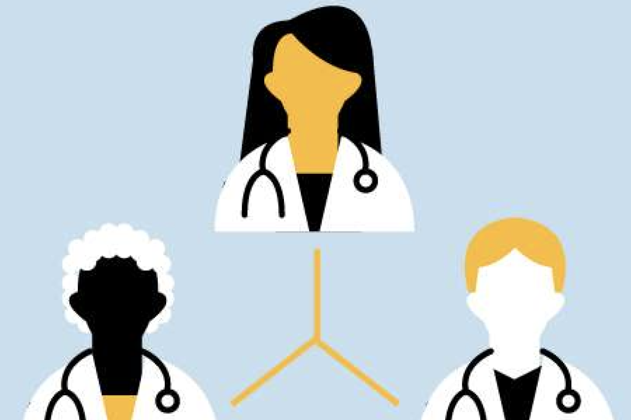 vector illustration of doctors