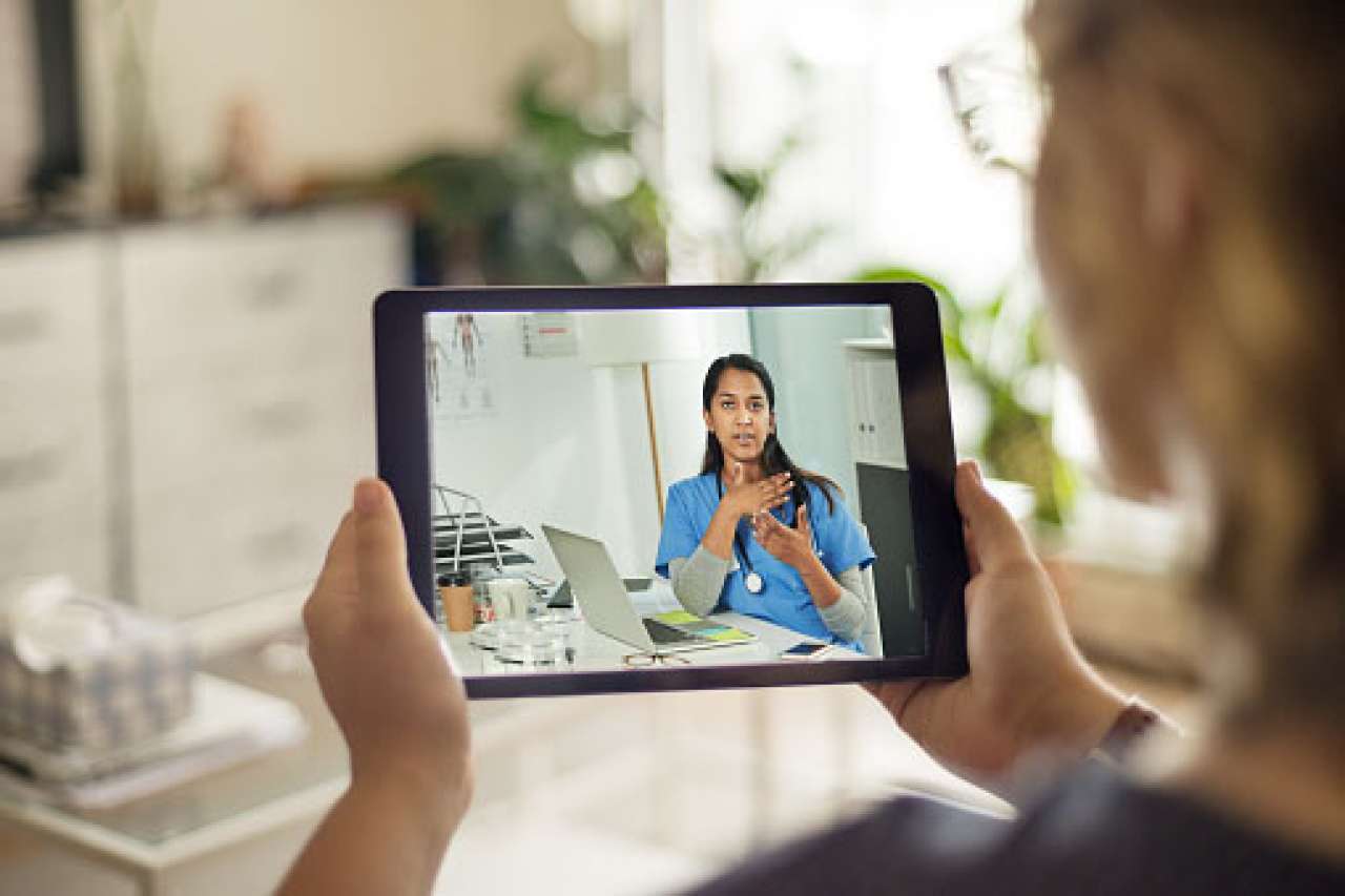 Patient doctor video visit