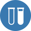 Test tubes icon