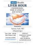 Brochure Image -  UCLA Liver Hour: Cirrhosis: The Patient Journey 