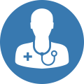 Physician-scientist icon