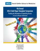 Transplant Symposium Brochure Cover