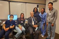 General Neurology Team in the Resident Workroom