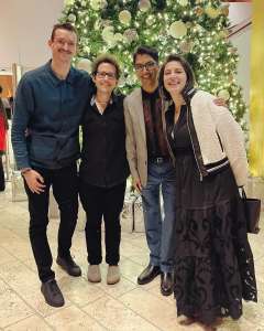 Neil Shaw, MD and colleagues at Holiday Social