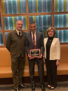 Reception for Dr. Soban Umar, Grove Professor Photo 3