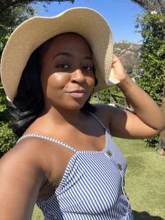 Tiffany Russ, DO, MS at a California vineyard