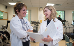 Cardiac Psychologist Ann Saltzman and Dr. Tamara Horwich