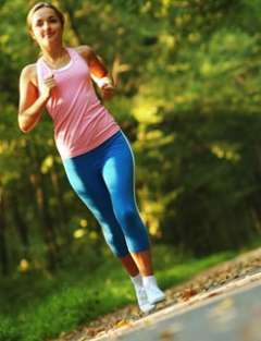 Female Jogging