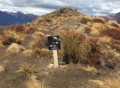 High road sign