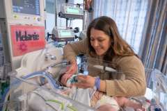 Irene and Baby Melanie 