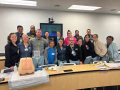 CRNAs and DAPM physicians at CRNA Skills Day