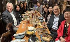 Group photo of UCLA DAPM at 2024 International Liver Transplant Congress