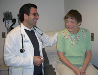 Dr. Jamil Alboulhosn with Patricia Crawford