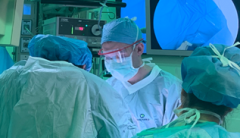 Doctors in operating room