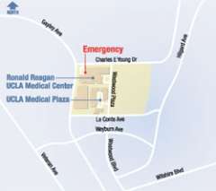 UCLA Medical Center Vicinity Map