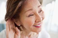 woman hearing