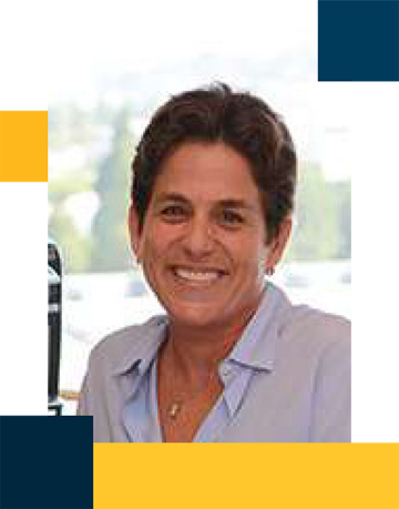 Dr. Jodi Friedman with blue blouse