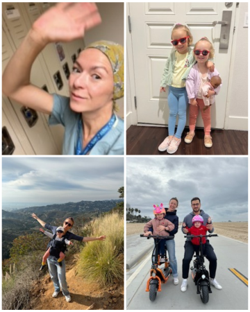 DAPM Amelia Delaporte, MD and her family 