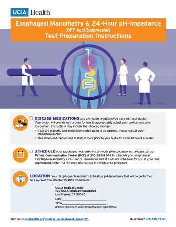 Esophageal manometry with 24-hour pH-impedance off acid suppression 