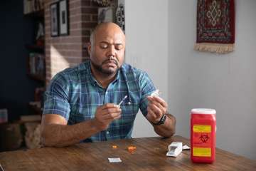 insulin shot