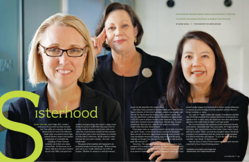 Photo from Sisterhood article featuring Jan Cloyde