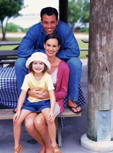 family of three