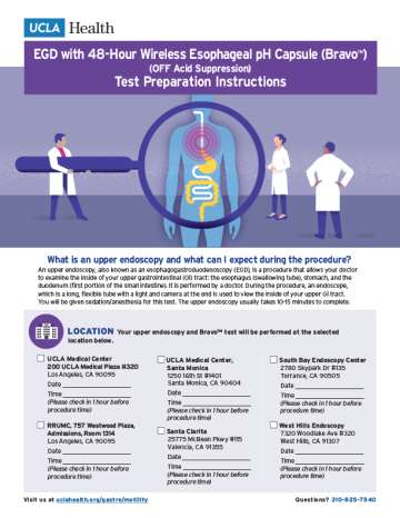 EGD with 48-hour Bravo™ off acid suppression