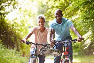 biking