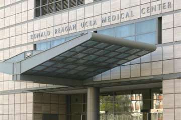 Front of UCLA Ronald Reagan