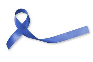 Blue Ribbon for Colorectal Cancer Awareness