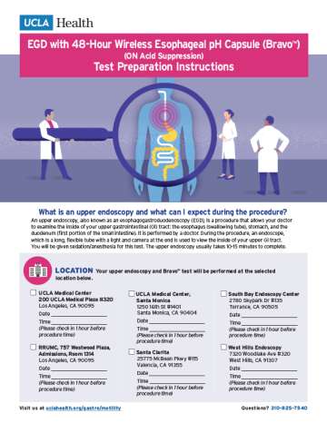 EGD with 48-hour Bravo™ on acid suppression
