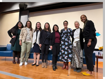 Group photo of faculty at 5th Annual DAPM Womxn's Symposium