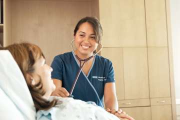 Transplant Nurse Smile