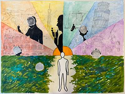 Painted by Lakshmi Mohan