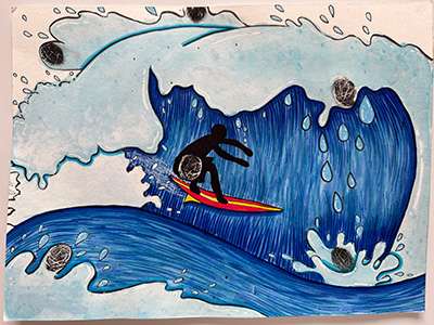 Painted by Ashley Tang