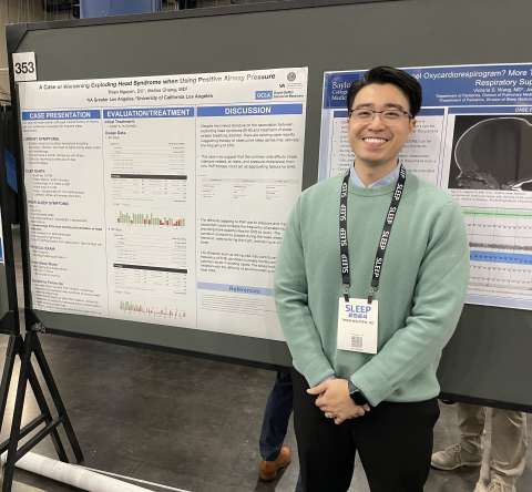 Thien Nguyen, DO, presenting at AASM 2025