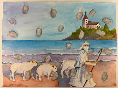 Painted by Lakshmi Mohan