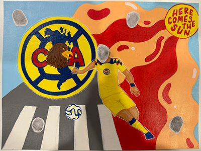 Painted by Leona Khodabakhshi