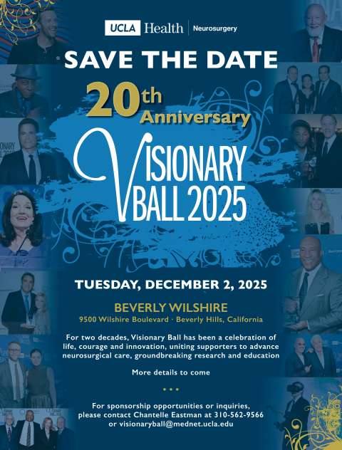 UCLA Visionary Ball 2025 Save the Date December 2, 2025