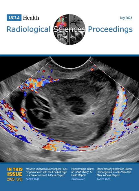 UCLA Radiological Sciences Proceedings 2023 July V3(3)