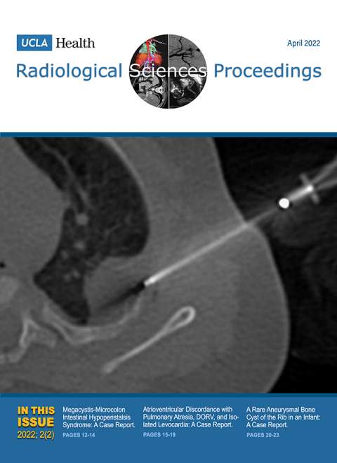 UCLA Radiological Sciences Proceedings 2022 Apr. v2(2)