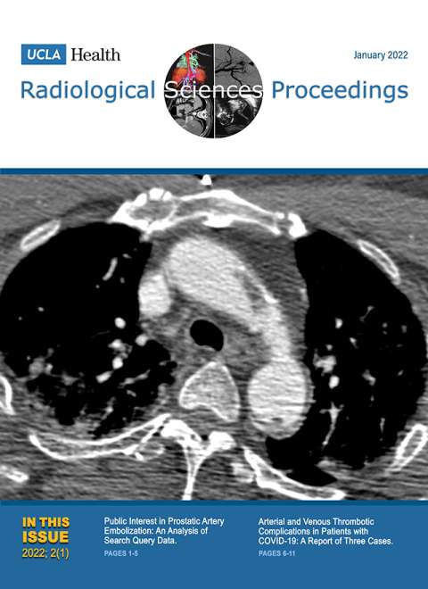 UCLA Radiological Sciences Proceedings 2022 Jan. v2(1)