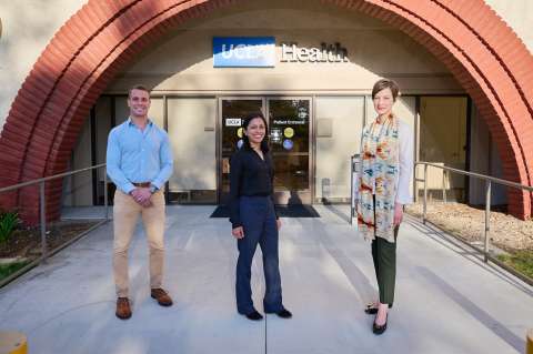 Three doctors leading the asthma program