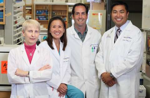 Acoustic Neuroma Team smiling