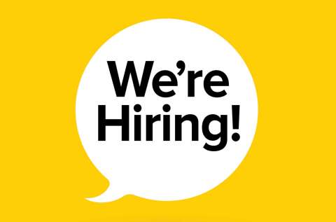 "We're Hiring" graphic