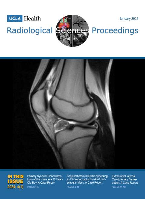 UCLA Radiological Sciences Proceedings 2024 Jan. v4(1)
