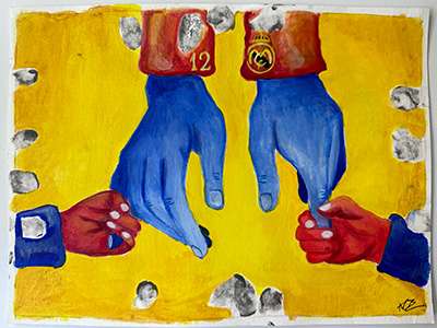 Painted by Apurva Chaturvedi