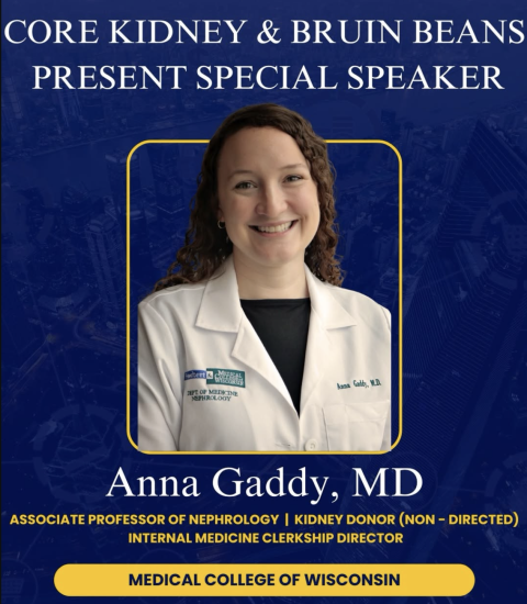 Poster featuring Dr. Anna Gaddy
