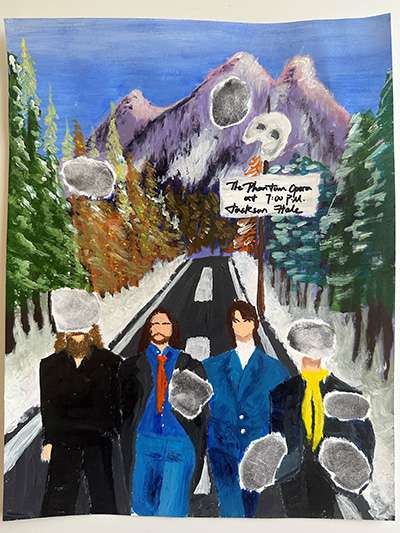 Painted by Emily Jiang